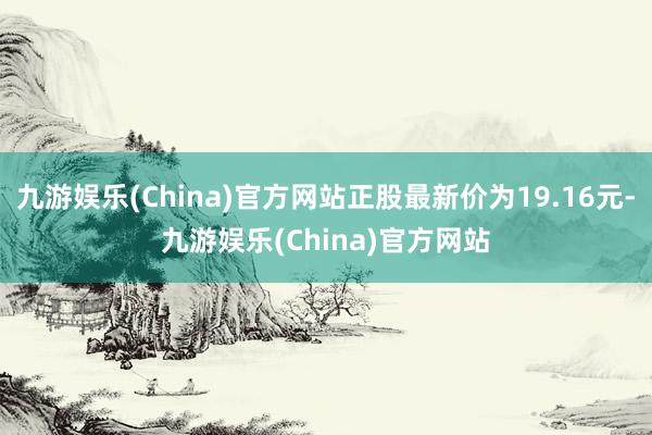 九游娱乐(China)官方网站正股最新价为19.16元-九游娱乐(China)官方网站